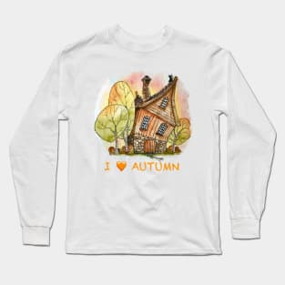 I Love Autumn Long Sleeve T-Shirt